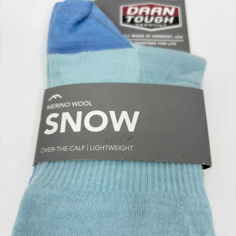 NEW Darn Tough Womens Socks Large Merino Wool Snow Ski Over The Calf Lightweight